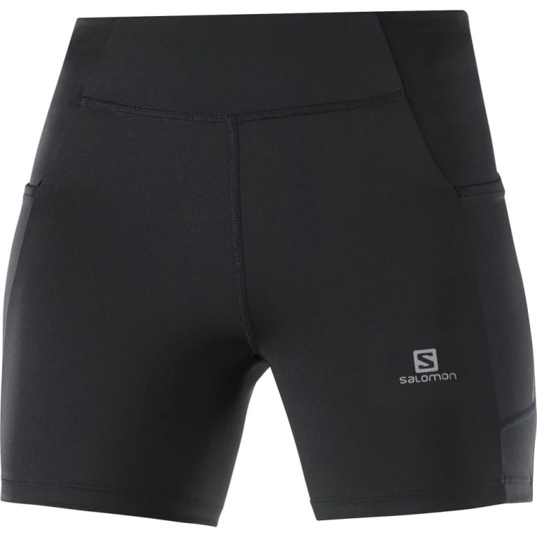 Salomon Cross Run 5'' Short Women's Running Tights Black | CA 56B47